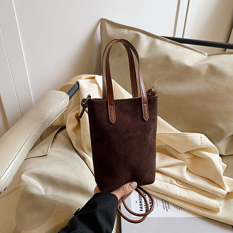 Women's Crossbody Versatile Suede Bag